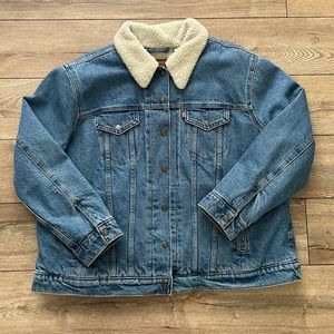 Levi Sherpa Trucker Jacket 2XL